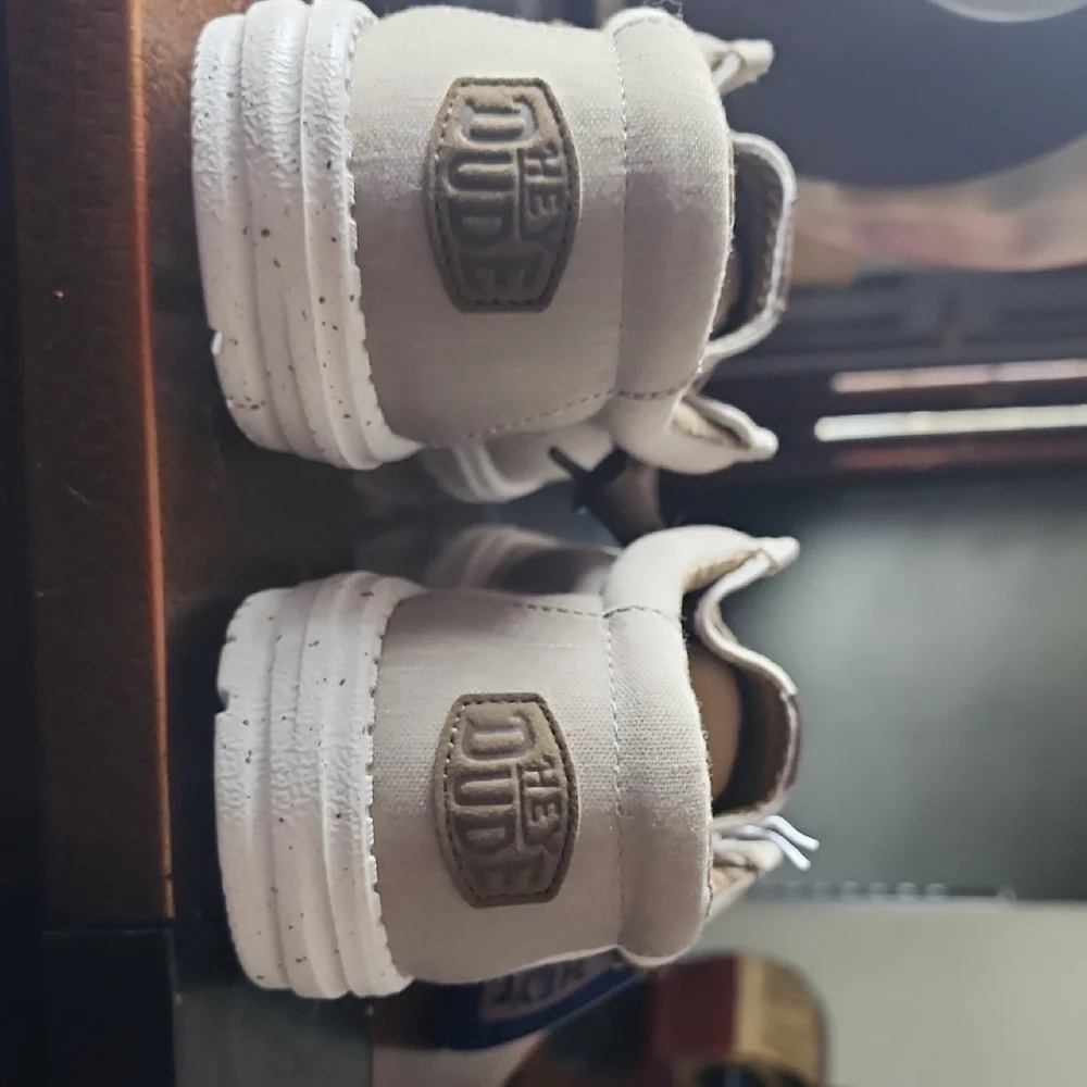 Hey Dude Gray and White Slip-On Loafers - Picture 4 of 6